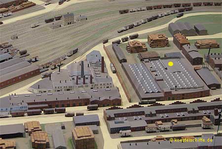 K&ouml;ster-Modell Fischereihafen Weserm&uuml;nde/Geestem&uuml;nde - Erste Deutsche Stock- und Klippfischwerke (Foto2)