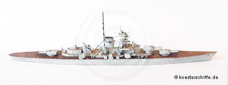Köster-Modell Schlachtschiff