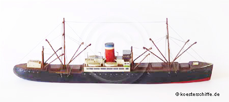 Köster-Modell Übersee-Frachtdampfer